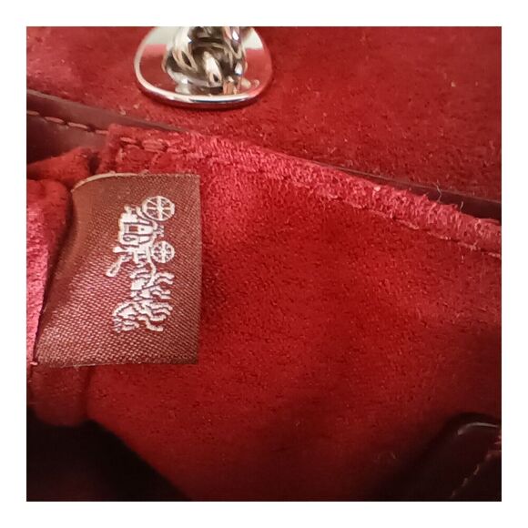 Coach Mini Cassidy Crossbody Bag F77974 Purple Lavender Leather Silver Chain - Picture 14 of 15